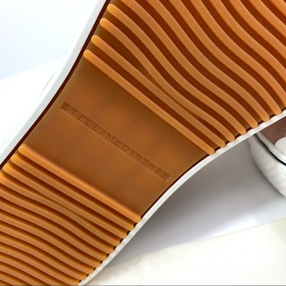 NEW Stella Mccartney 6802 Blush Fabric Sneaker - Picture 7 of 10